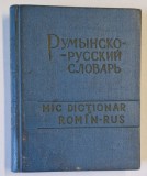 MIC DICTIONAR ROMAN - RUS , PESTE 8000 DE CUVINTE , 1964