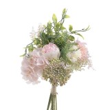 Cumpara ieftin Buchet Pink Flowers 38 cm, Inart