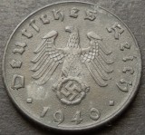 Cumpara ieftin Moneda istorica 5 REICHSPFENNIG - GERMANIA NAZISTA, anul 1940 B * cod 2888