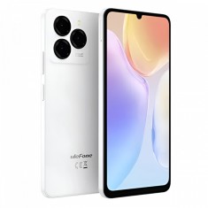 Telefon Mobil Ulefone Note 20 Pro, Alb, 4G, 6.75 HD+, Android 14, 8GB RAM (4GB + 4GB extensibili), 128GB ROM, Camera 50MP spate + 8MP fata, 6000mAh, D
