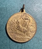 Medalie Federatiunea societatilor Romane de gimnastica arme si dare la semn 1 - 3 Iunie 1913