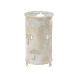 Cumpara ieftin Suport umbrela metalic White-Golden 44 cm, Inart