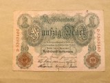 Germania 50 Mark 21.04.1910 - Underprint letter T, Serie D 5363460