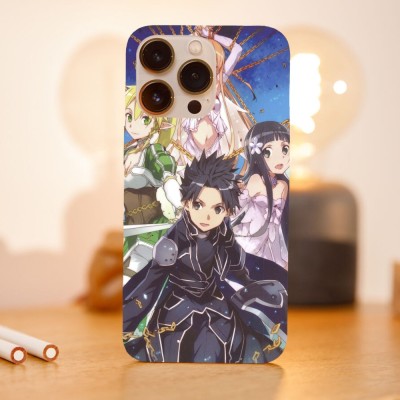 Husa compatibila cu Apple iPhone 13 Pro model ALfheim Online SAO, Silicon, TPU, Viceversa foto