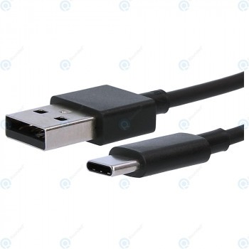 Cablu de date Xiaomi tip C 1 metru negru foto