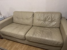 Vand canapea piele foto