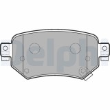 Placute frana Mazda 6 Box / Estate (Gj), 6 Estate (Gj, 6 Sedan (Gj, 2.0, 2.2 D, 2.2 D AWD, 2.5, 2.0 (GJEFW), 2.2 D (GJ2FW), 2.0 (GJ2, GL2, GL6), 2.0, Delphi