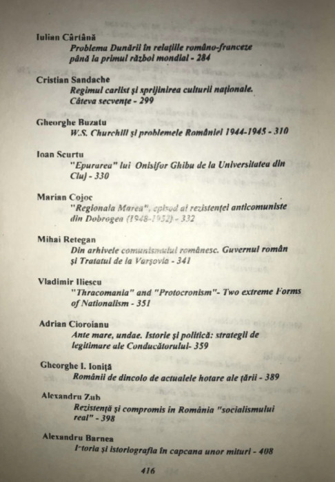 Timpul istoriei. Vol. II Memorie si patrimoniu dedicatie D. Giurescu