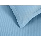 Fata de perna 40x40cm,damasc satinat,100% bumbac,turcoaz-H024
