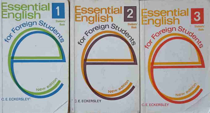 ESSENTIAL ENGLISH FOR FOREIGN STUDENTS VOL.1-3-C.E. ECKERSLEY