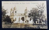 Biserica din Jarestea (Vrancea) -1917, foarte rara, tip foto, scrisa in germana