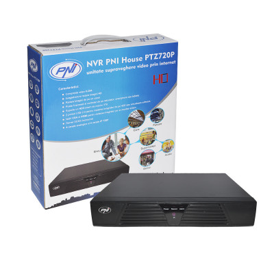 Resigilat : DVR / NVR PNI House PTZ720P - 4 canale IP 720P sau 4 canale analogic foto