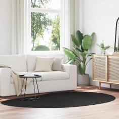 vidaXL Covor Negru 160 x 230 cm Poliester