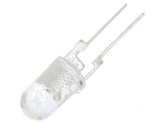 LED 5mm verde 43000?50000mcd 40? cu parte frontala convexa foto