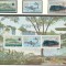 Angola 1970 Mi 577/79 + bl 3 MNH - 100 de ani de timbre