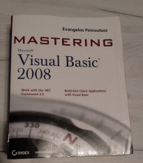 Carte VISUAL BASIC Mastering Visual Basic 2008 foto