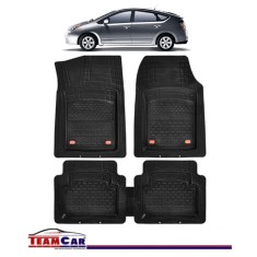 Covorase Auto TeamCar&reg; Tip Tavita Compatibile Toyota Prius II (2003-2009) Negru Material Rezistent