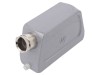 Conector Carcasa HDC Wieland 24 pe Cablu M25, Orientare Unghi, Sistem Clichet