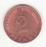 Germania (R.F.G.) 2 pfennigs 1970 D