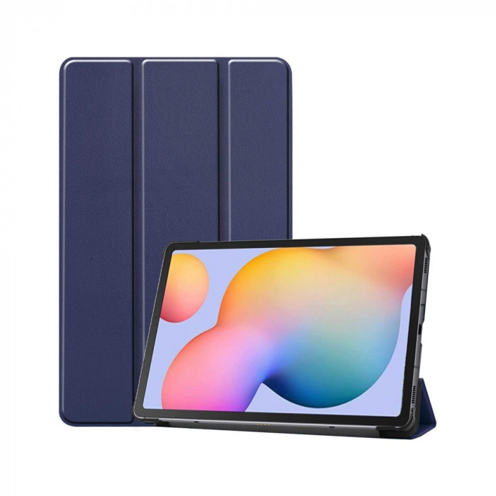 Husa Flip pentru Samsung Galaxy Tab S6 Lite 10.4 P610/P615 Techsuit FoldPro Blue