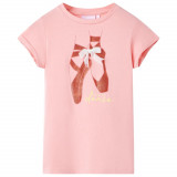 Tricou pentru copii, roz, 92 GartenMobel Dekor, vidaXL
