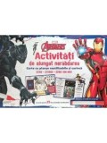 Cumpara ieftin Activitati de alungat nerabdarea. Carte cu planse reutilizabile si carioca. Marvel Avengers/***