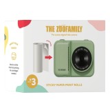 Set 3 role hartie autoadeziva pentru imprimare poze, The Zoo Family