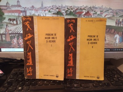 Aelenei și Gheghea, Probleme de mașini-unelte și așchiere, vol. 1-2, 1978, 183 foto