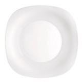 Farfurie intinsa Parma, opal, alb, 27 cm