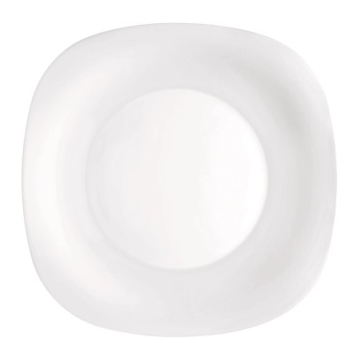 Farfurie intinsa Parma, opal, alb, 27 cm foto