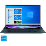 Ultrabook ASUS ZenBook Duo 14 UX482EA, Intel Core i5-1135G7, 14, Full HD, Touch, 16GB, 1TB SSD, Intel Iris Xe Graphics, Windows 10 Pro, Celestial Blue