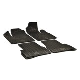 Cumpara ieftin Set Covorase Auto Cauciuc Umbrella Fiat Doblo I (2000-2009) Negru Complet