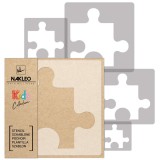 KIDS Șablon de plastic reutilizabile (5 buc) // PUZZLE