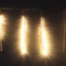 Ghirlanda luminoasa 8 turturi lumina alba cablu transparent WELL