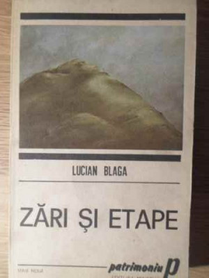 ZARI SI ETAPE-LUCIAN BLAGA foto