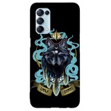 Husa compatibila cu Oppo A73 model Moon Wolf, Silicon, TPU, Viceversa, Transparent, Carcasa