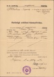 A1220 Certificat de moralitate, 1941, Oradea