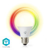 Bec LED Smart WiFi Nedis, E27, 9W, 806lm, 2700K-6500K, RGB