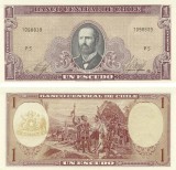 Chile 1964 - 1 escudo UNC