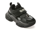Pantofi sport GRYXX negri, 25812, din material textil si piele naturala
