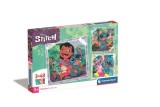 Cumpara ieftin Puzzle Disney Lilo Stitch Music - Set 3x48 Piese Clementoni