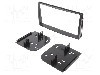 Rama adaptoare, 2 DIN, Kia, neagra, METRA - 95-7324
