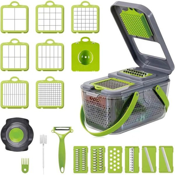 Razatoare multifunctionala pentru legume cu 22 accesorii Veggie Slicer