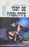 Test de fiabilitate - George Anania (Fantastic Club/Albatros)
