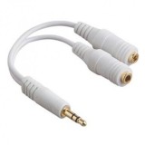 Cablu Splitter pentru casti iPhone 3.5mm, Oem