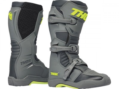 MBS Cizme motocross/enduro Thor Blitz XR, gri/negru, 47, Cod Produs: 34103096PE foto