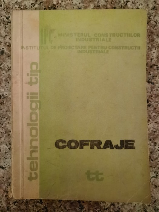 Tehnologii Tip Cofraje - M. Plesa , B121