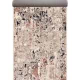 Cumpara ieftin Traversa Festonata Surfilata, Model Anny 33016-106, Inaltime Fir 7 mm, Latime 0.58m, Marime 58 x 300 cm, Albastru, Bej, Caramiziu, Ruginiu, Antialergi