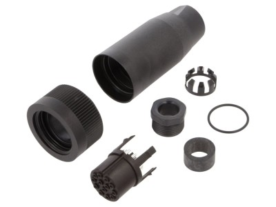 Conector circular mamă 13 pini IP65 foto