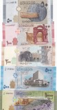 Siria Syria Set 50-100-200-500-1000 Pounds 2009-2013 UNC